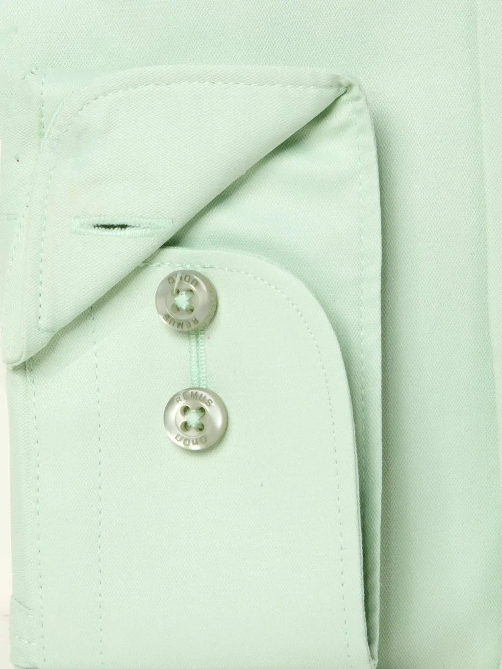 Remus Uomo Tapered Fit Formal Shirt Light Green