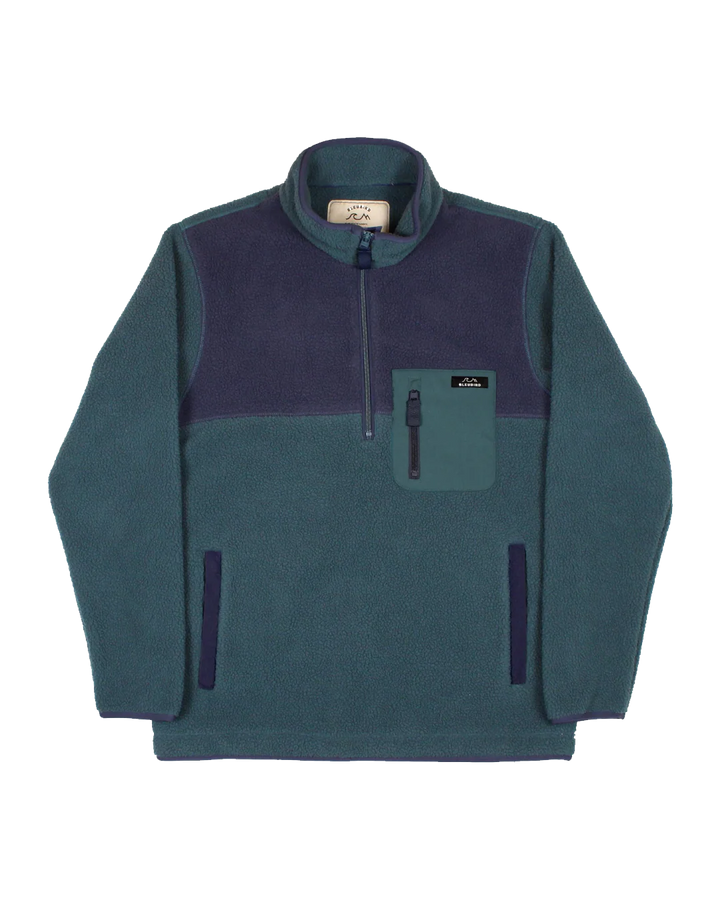 Bleubird Polar 1/4 Zip Fleece Teal