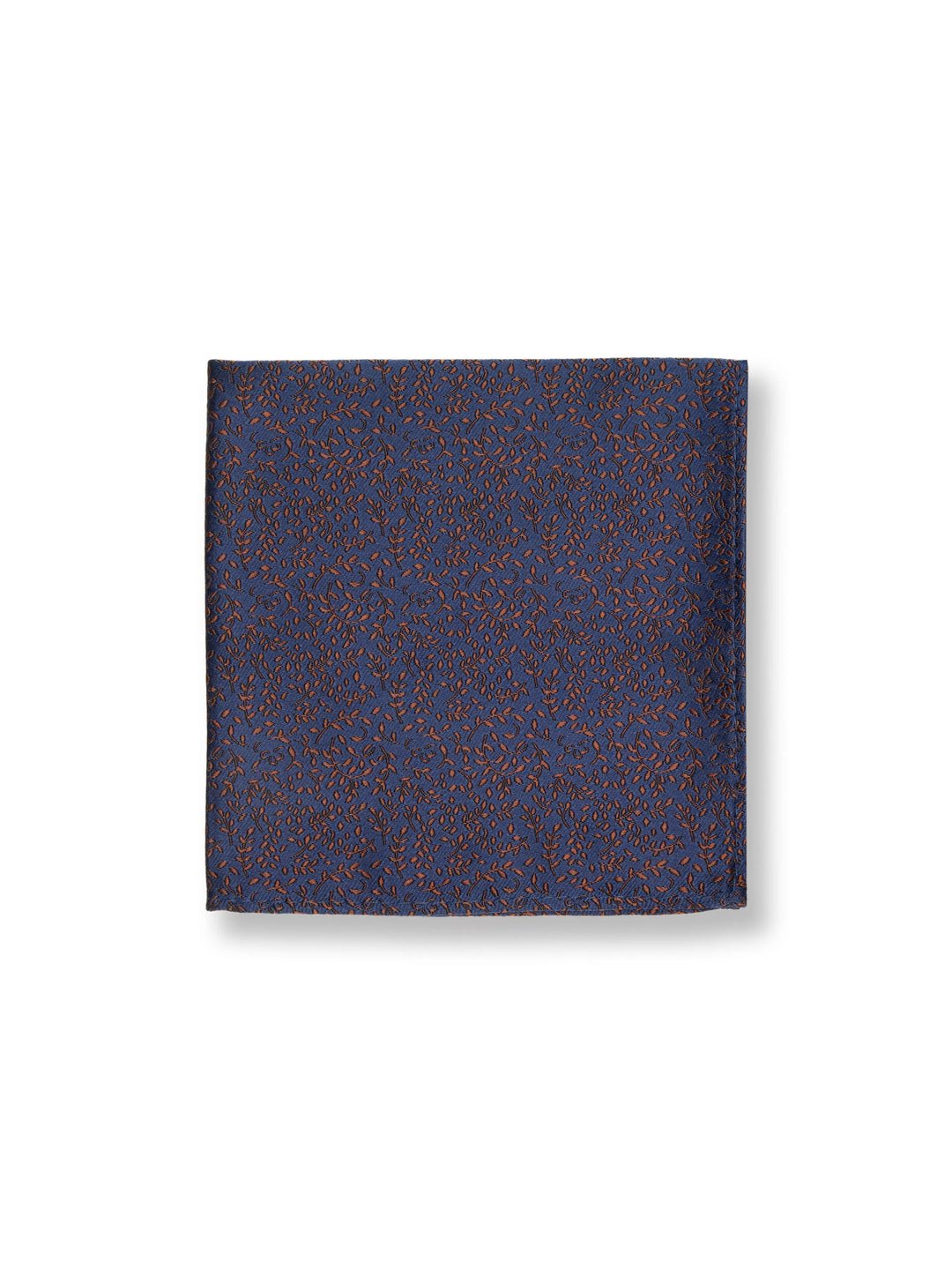Daniel Grahame Tie & Pocket Square Navy/Brown