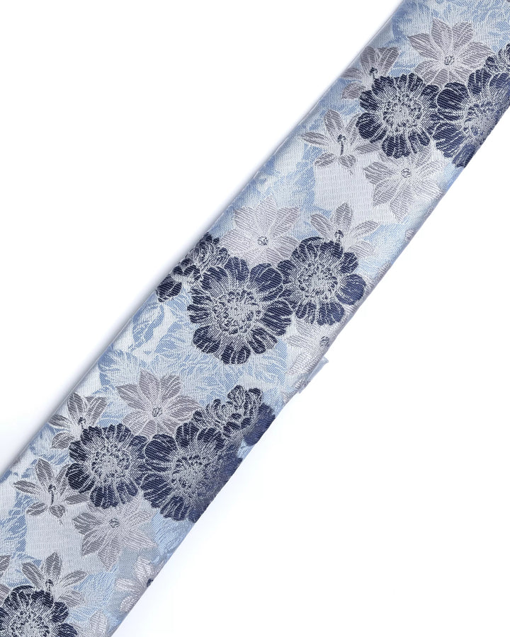 Remus Uomo Sky Blue Standard Width Tie & Pocket Square