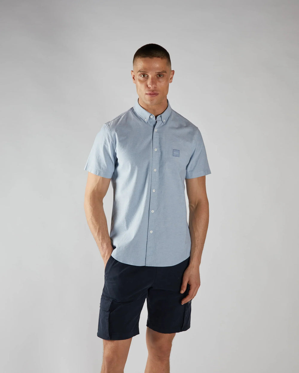 Diesel Reese Short Sleeve Shirt Cielo Blue image 1