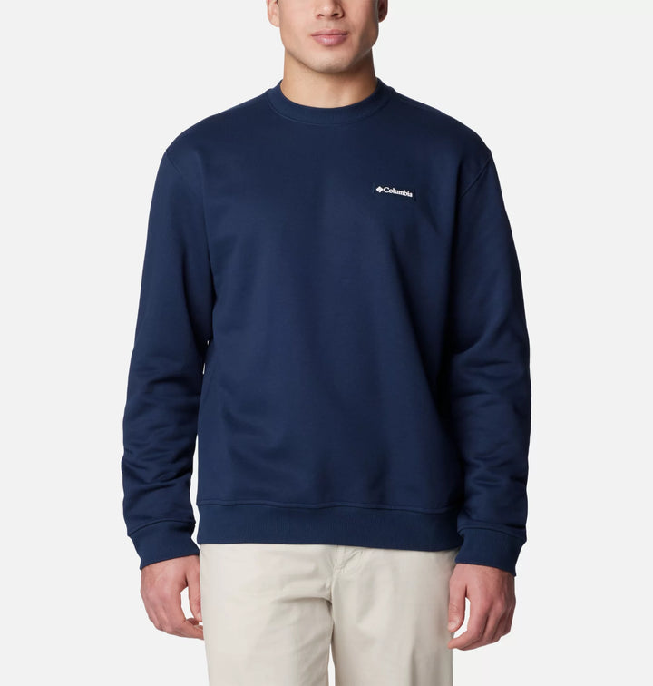 Columbia Men's Meridian Creek Sweatshirt Collegiate Navy