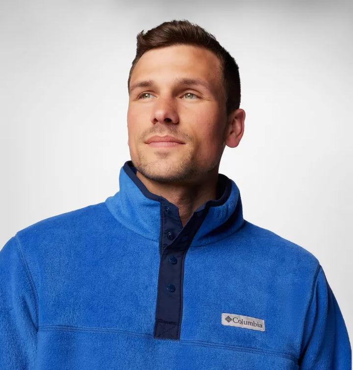 Columbia Steens Mountain II Half Snap Fleece Mountain Blue,Navy
