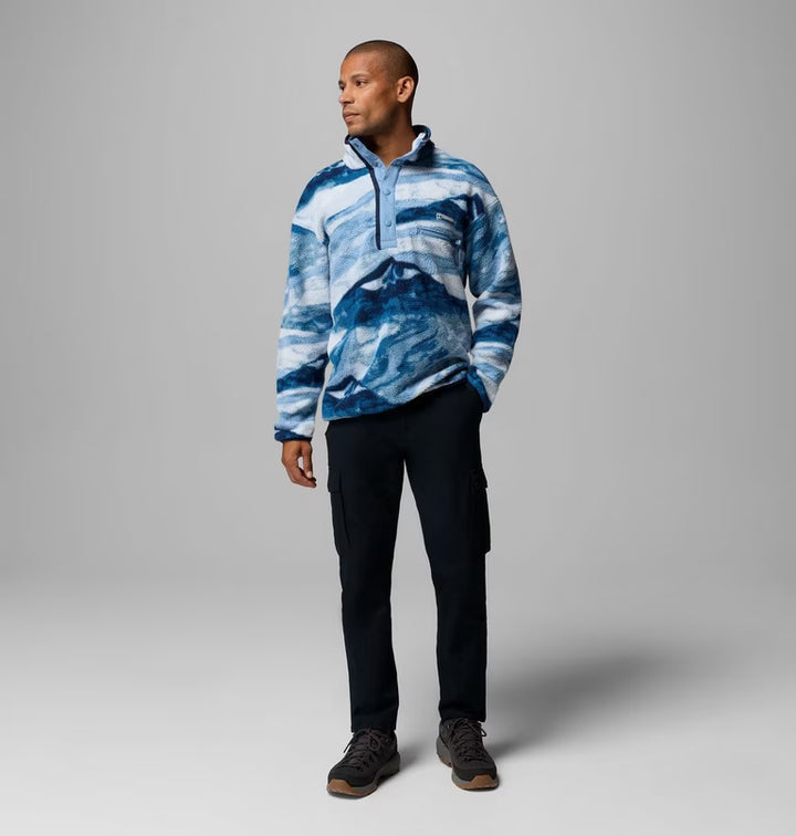 Columbia Helvetia II Printed Half Snap Fleece Rainy Day Summits
