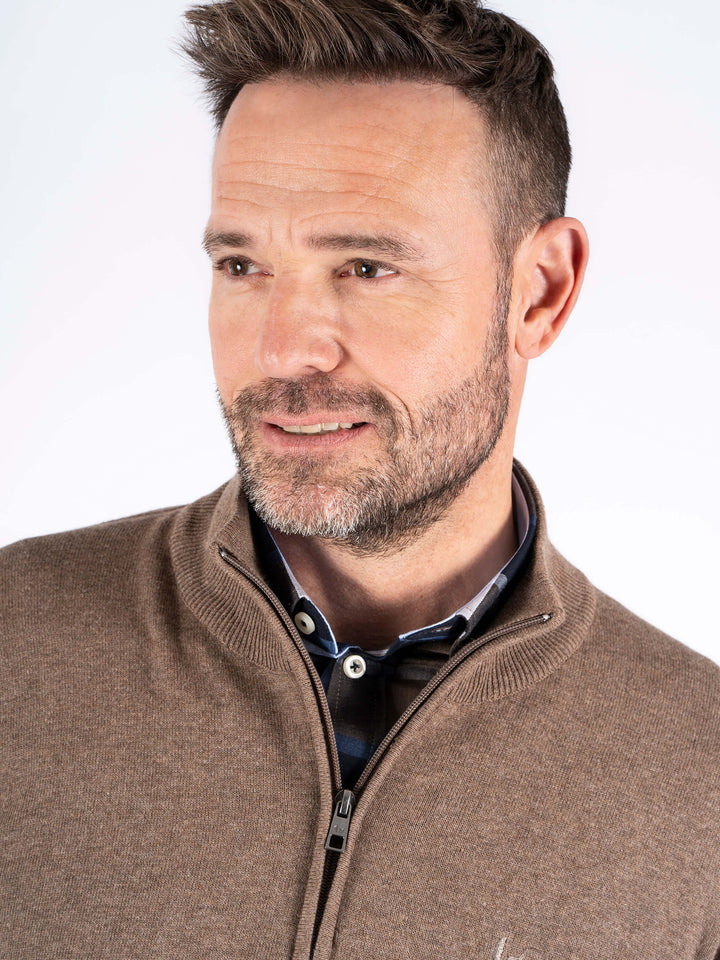 Pre End Malcom Zip Mid Brown Mix