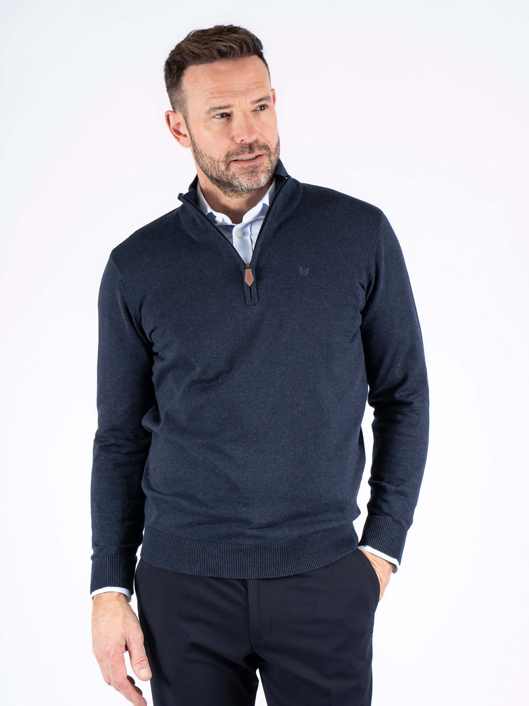 Pre End Malcom Zip Dark Navy Mix