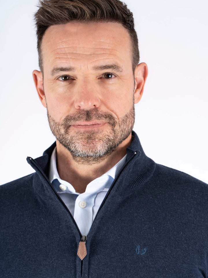 Pre End Malcom Zip Dark Navy Mix