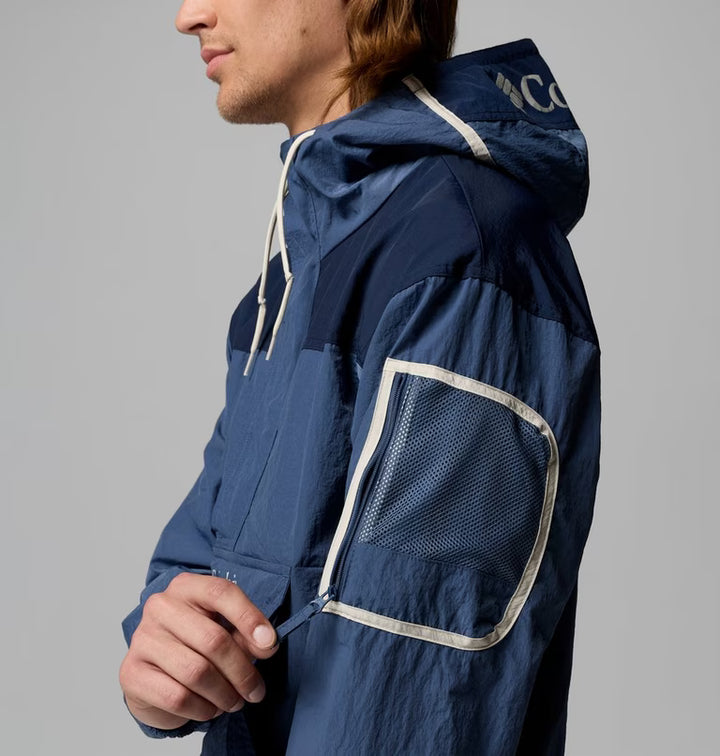 Columbia Challenger Windbreaker Anorak Dark Mountain, Collegiate Navy