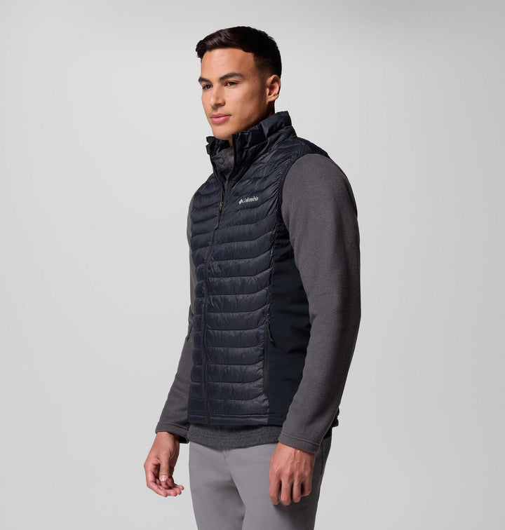 Columbia Powder Pass Hybrid Puffer Gilet Black