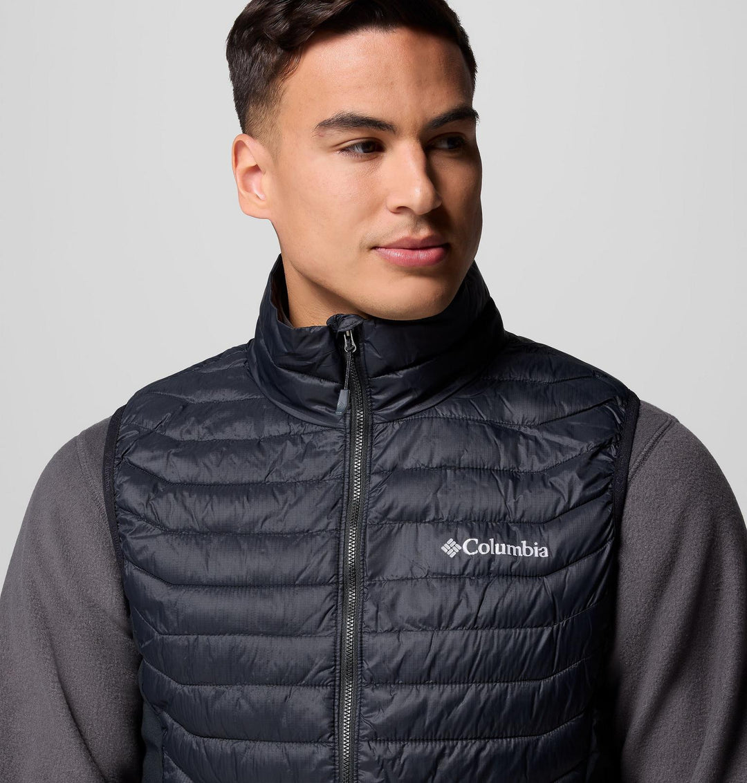 Columbia Powder Pass Hybrid Puffer Gilet Black