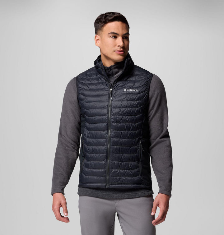 Columbia Powder Pass Hybrid Puffer Gilet Black