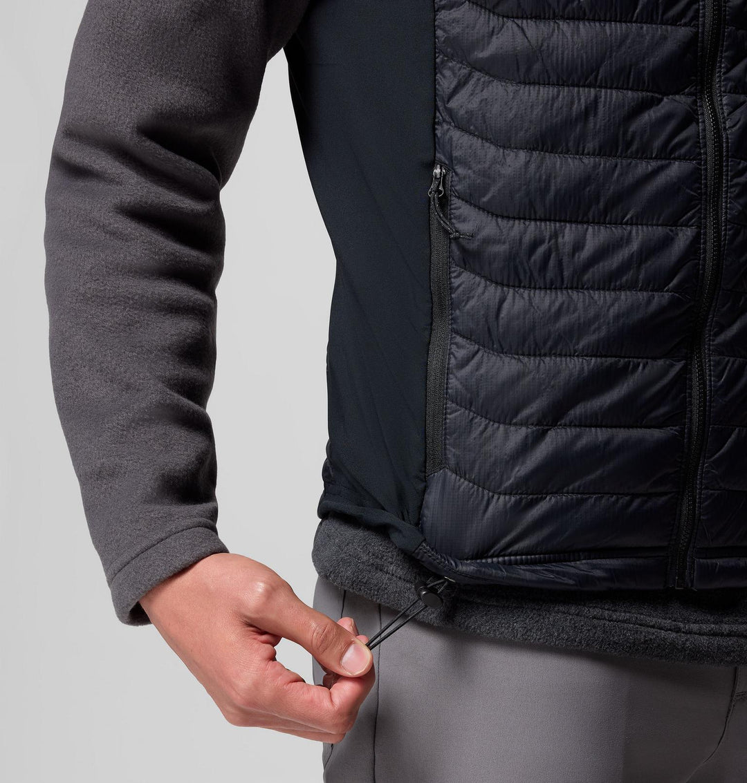 Columbia Powder Pass Hybrid Puffer Gilet Black