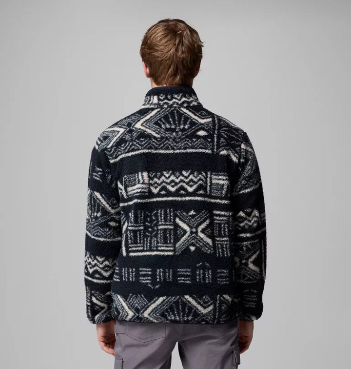 Columbia Rugged Ridge Sherpa Half Zip Fleece Black Deschutes Days