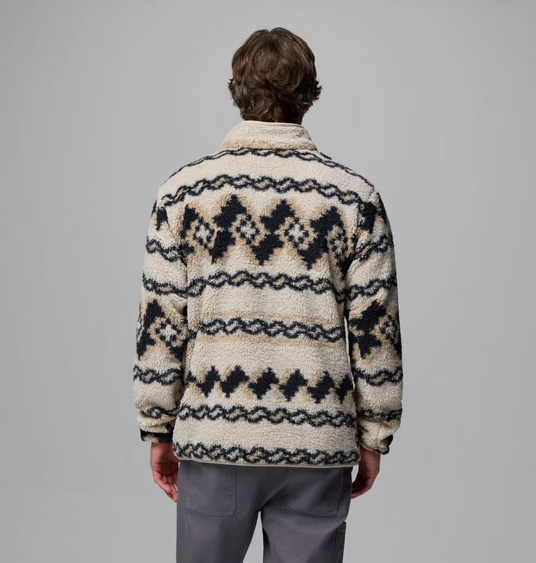 Columbia Rugged Ridge Sherpa Half Zip Fleece Dark Stone Knitknot