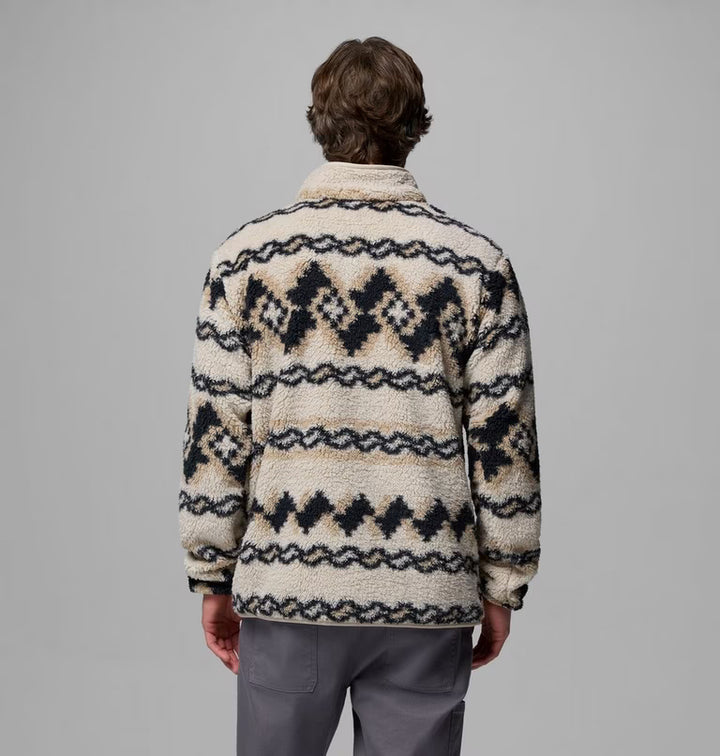 Columbia Rugged Ridge Sherpa Half Zip Fleece Dark Stone Knitknot