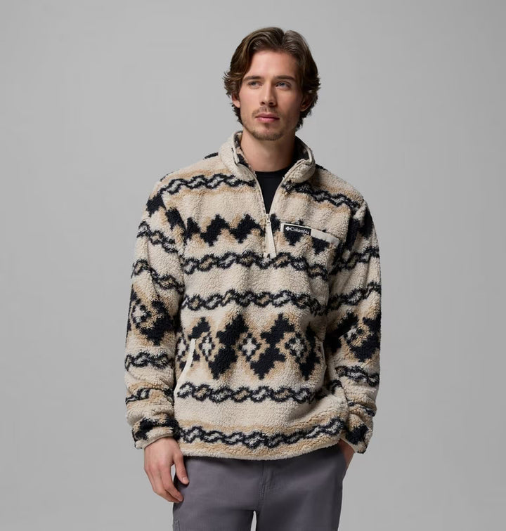 Columbia Rugged Ridge Sherpa Half Zip Fleece Dark Stone Knitknot