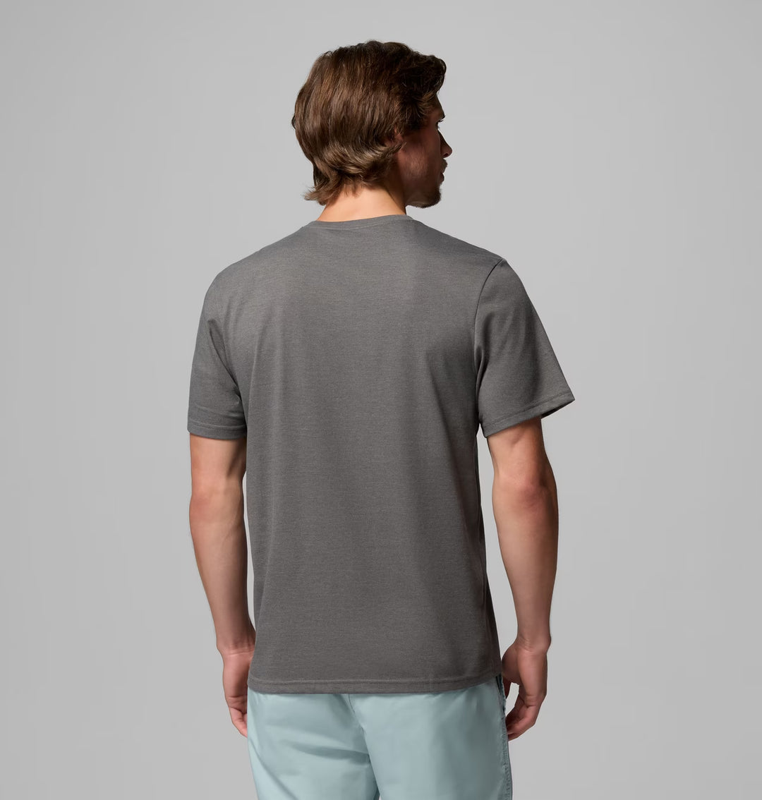 Columbia Organic Cotton Tee Charcoal Hthr