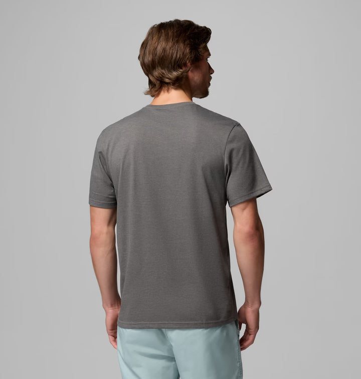 Columbia Organic Cotton Tee Charcoal Hthr
