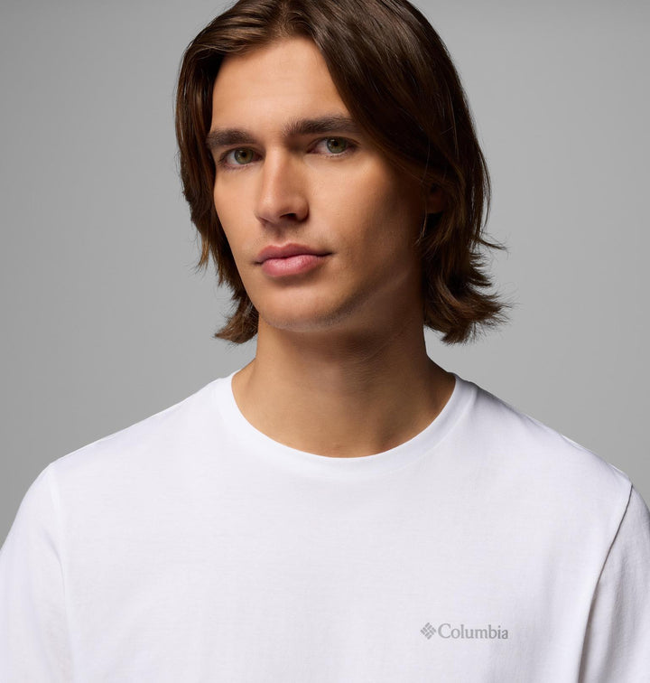 Columbia Basic Logo Tee Shirt White