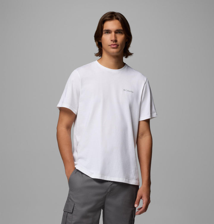 Columbia Basic Logo Tee Shirt White