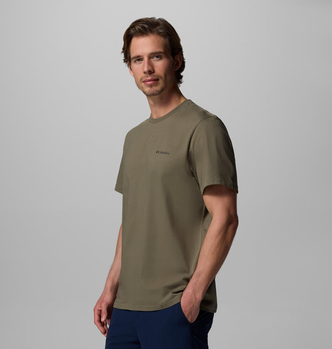 Columbia Organic Cotton Tee Stone Green