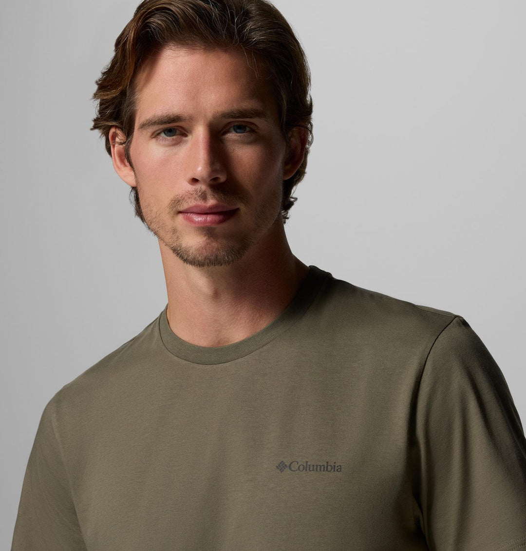 Columbia Organic Cotton Tee Stone Green