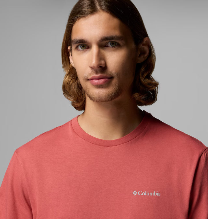 Columbia Organic Cotton T-Shirt Washed Red