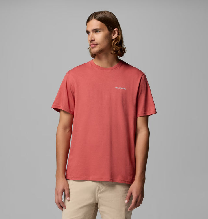 Columbia Organic Cotton T-Shirt Washed Red