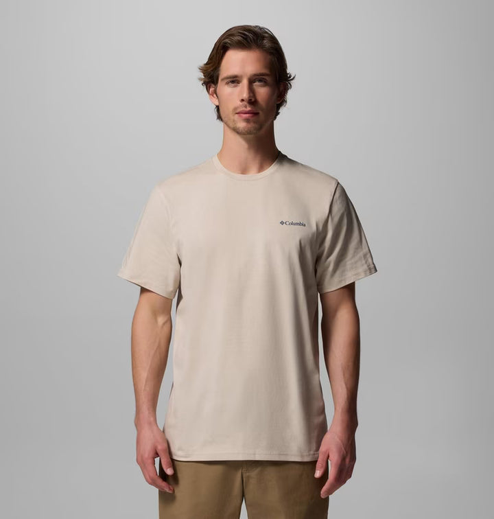 Columbia Outdoor Organic Cotton T-Shirt Dark Stone, Sunscape