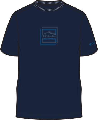 Columbia Organic Cotton Graphic T-Shirt Marine