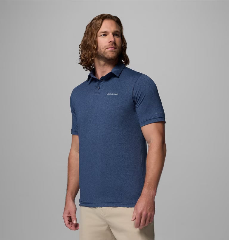 Columbia Parsons Point Technical Polo Collegiate Navy
