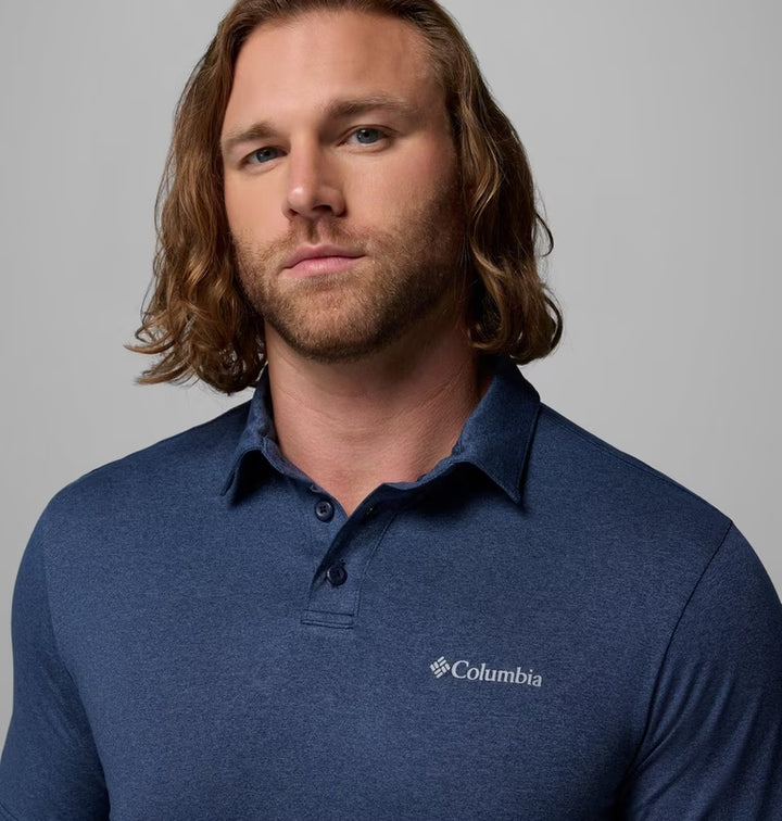 Columbia Parsons Point Technical Polo Collegiate Navy