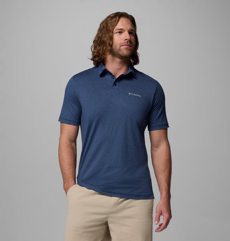 Columbia Parsons Point Technical Polo Collegiate Navy