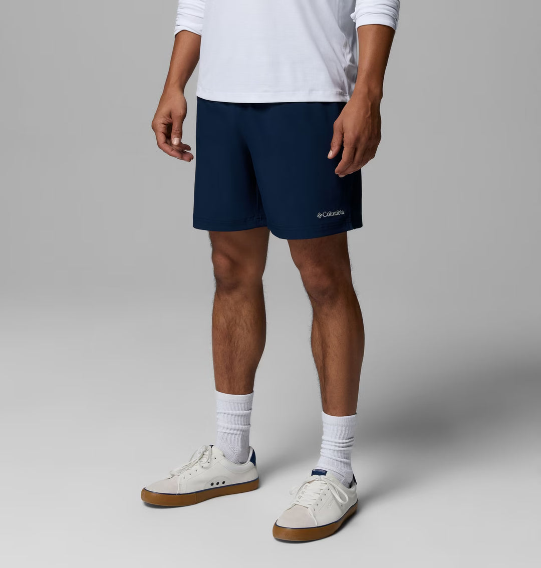 Columbia Vital Valley Hiking Shorts Collegiate Navy, Mountain Blue