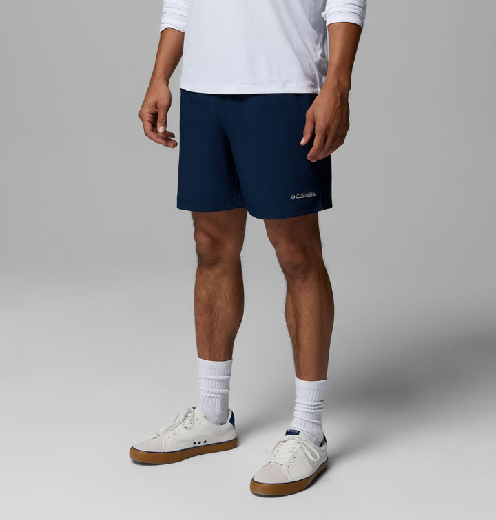 Columbia Vital Valley Hiking Shorts Collegiate Navy, Mountain Blue