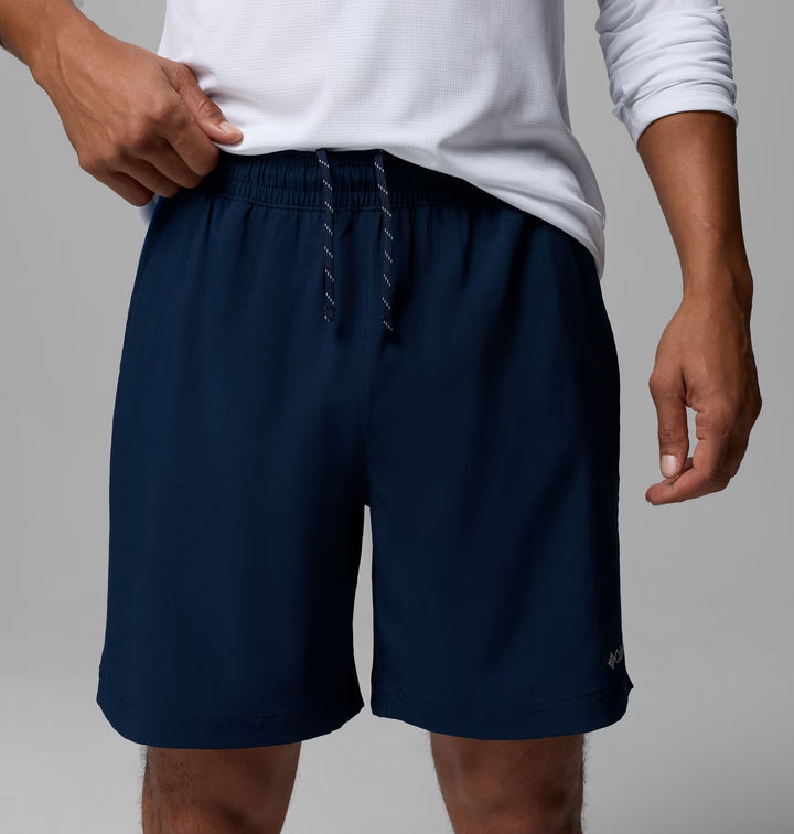 Columbia Vital Valley Hiking Shorts Collegiate Navy, Mountain Blue