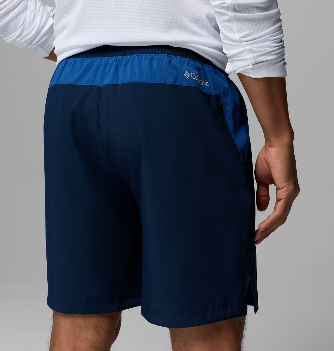 Columbia Vital Valley Hiking Shorts Collegiate Navy, Mountain Blue
