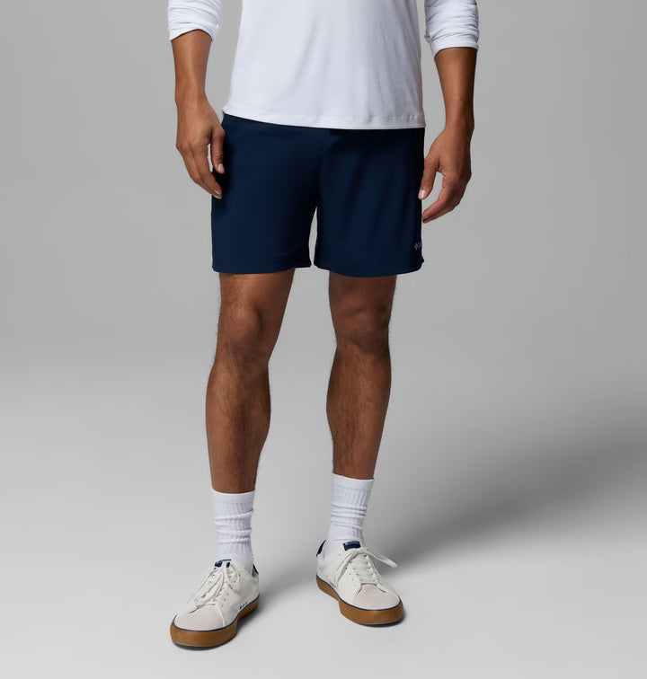 Columbia Vital Valley Hiking Shorts Collegiate Navy, Mountain Blue
