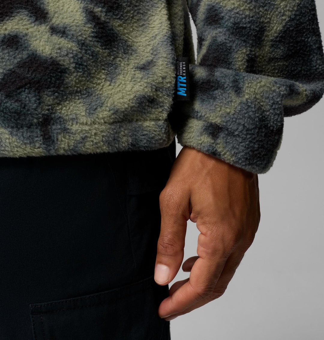 Columbia Timber Crest Printed Half Zip Sherpa Fleece Setona Sage