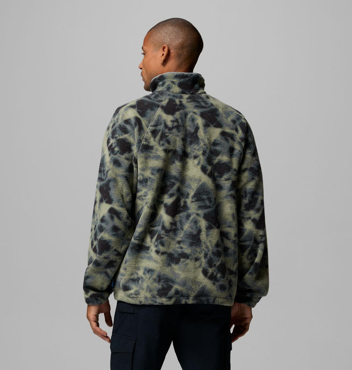 Columbia Timber Crest Printed Half Zip Sherpa Fleece Setona Sage