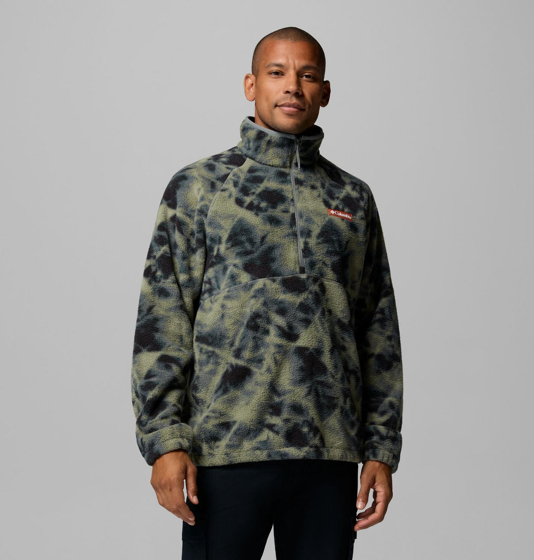 Columbia Timber Crest Printed Half Zip Sherpa Fleece Setona Sage