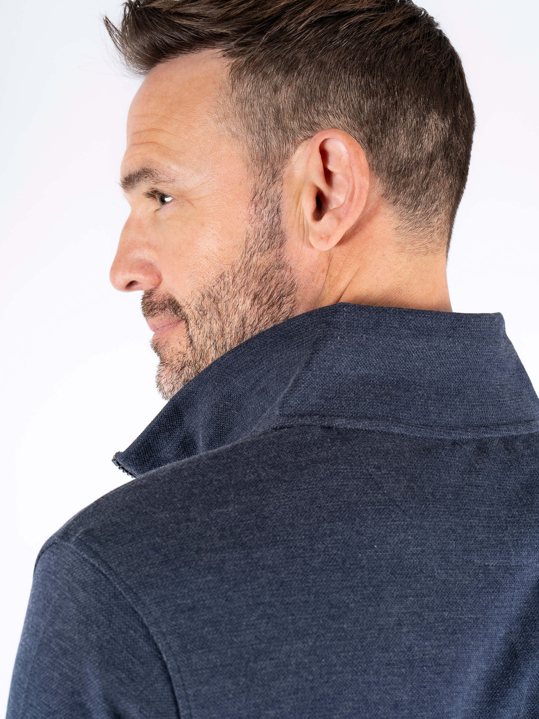 Pre End Leander Zip Sweatshirt Dark Navy