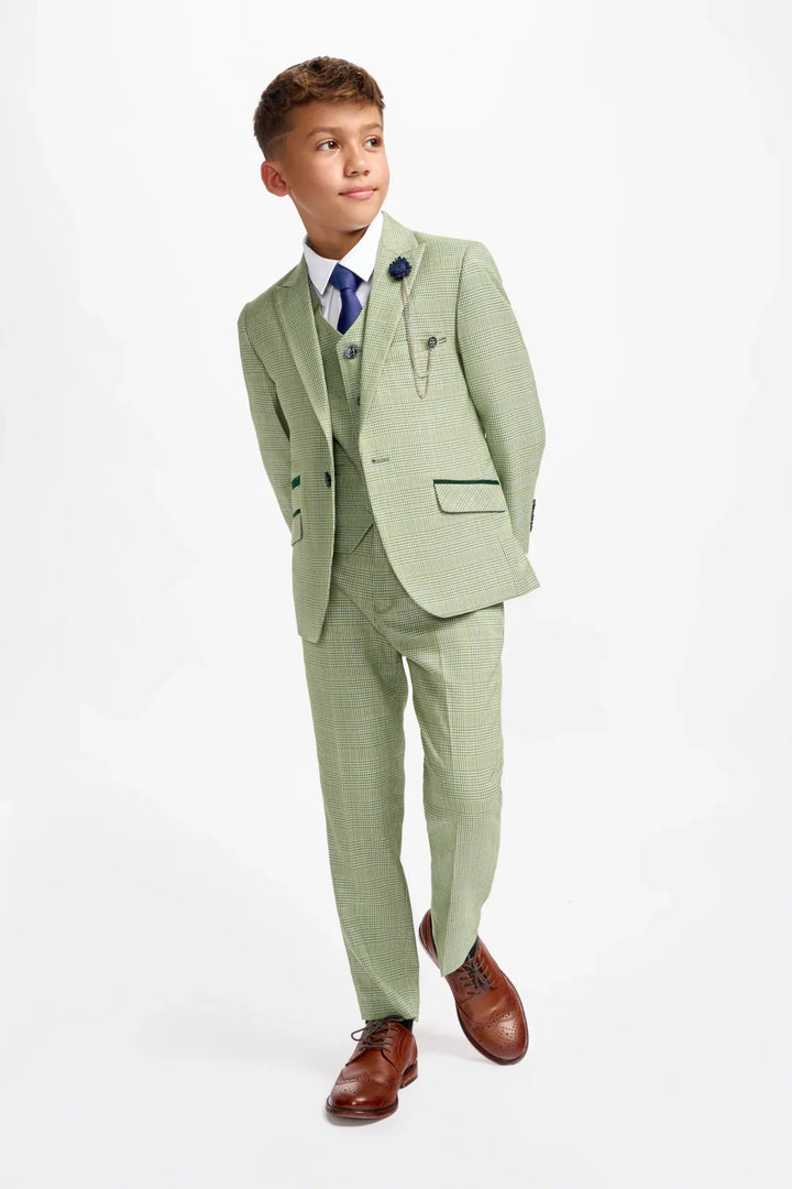 House Of Cavani Caridi Sage Boys Suit image 1