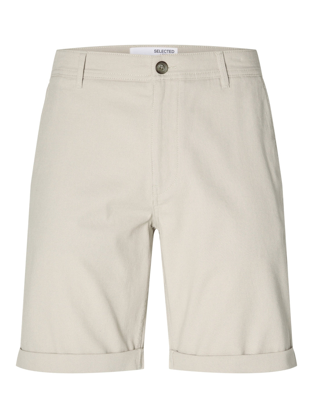 Selected Homme Luton Flex Slim Shorts Pure Cashmere image 0