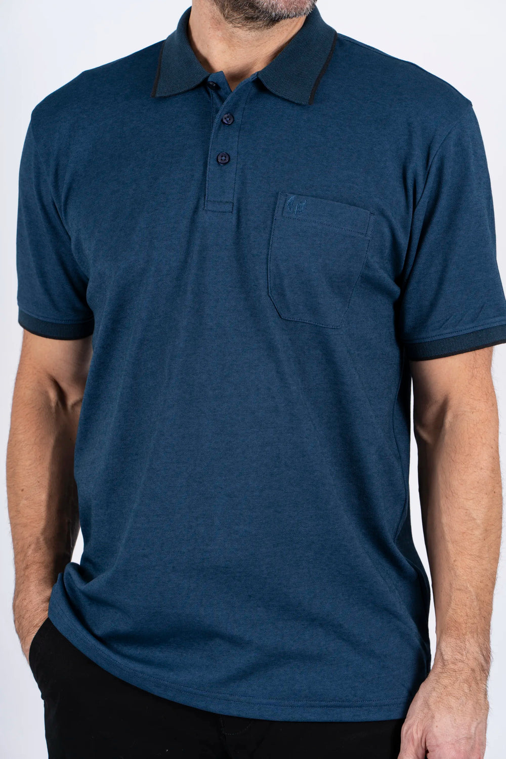 Pre End Texas Polo Dark Petrol