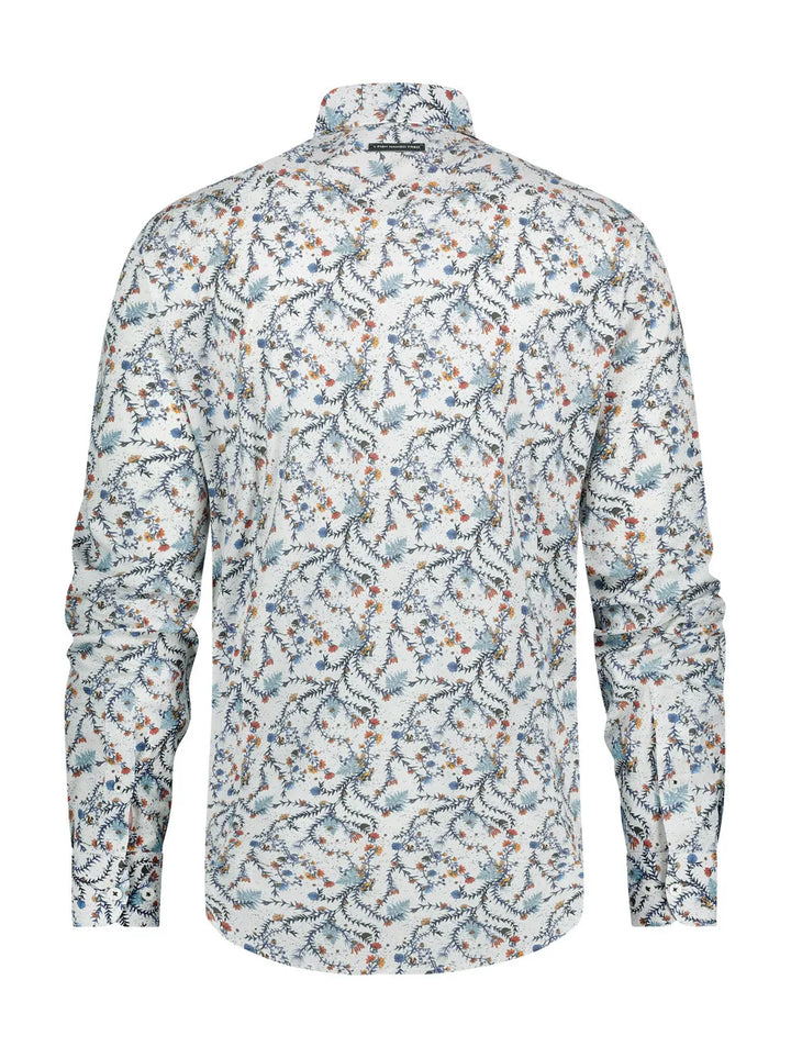 A Fish Named Fred Shirt Forest Animals Multicolor Blue