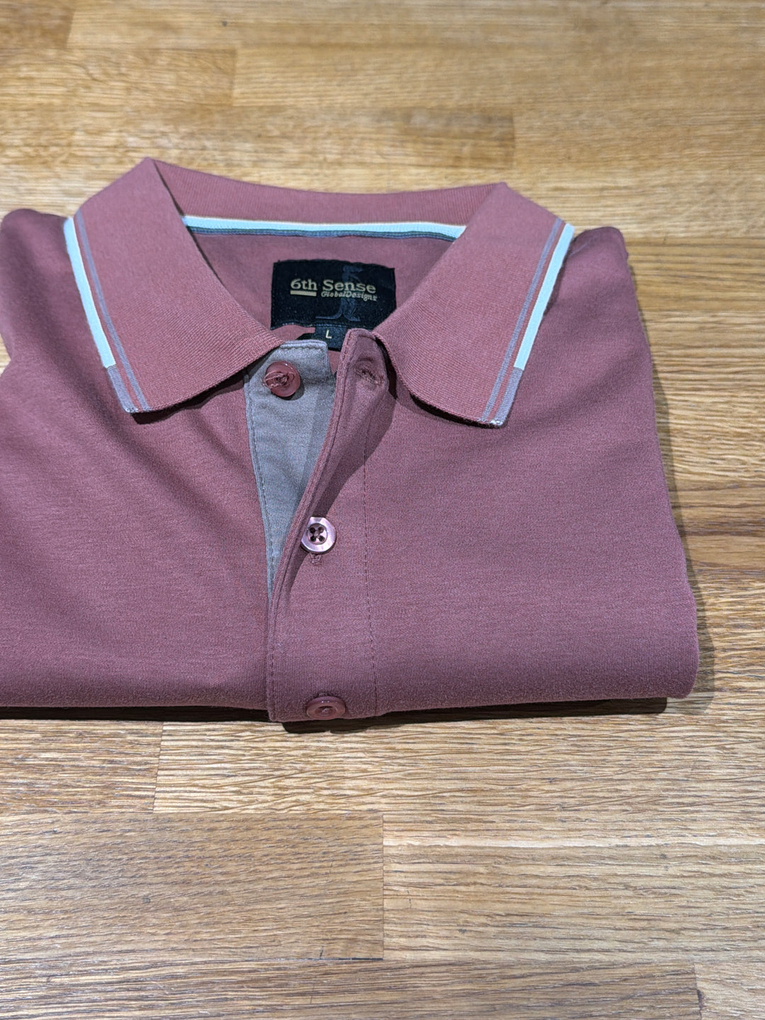 6th Sense Astound Polo Shirt Apple