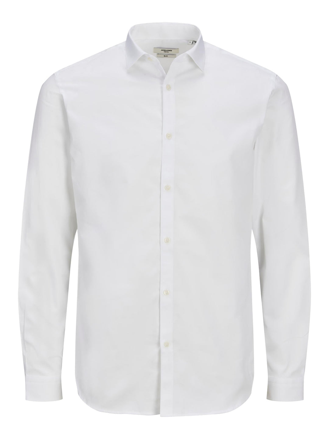 Jack & Jones Slim Long Sleeve Shirt White image 1