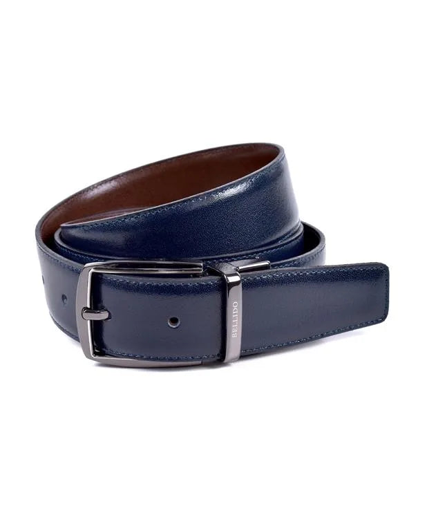 Miguel Bellido Cowhide Leather Reversible Belt image 0