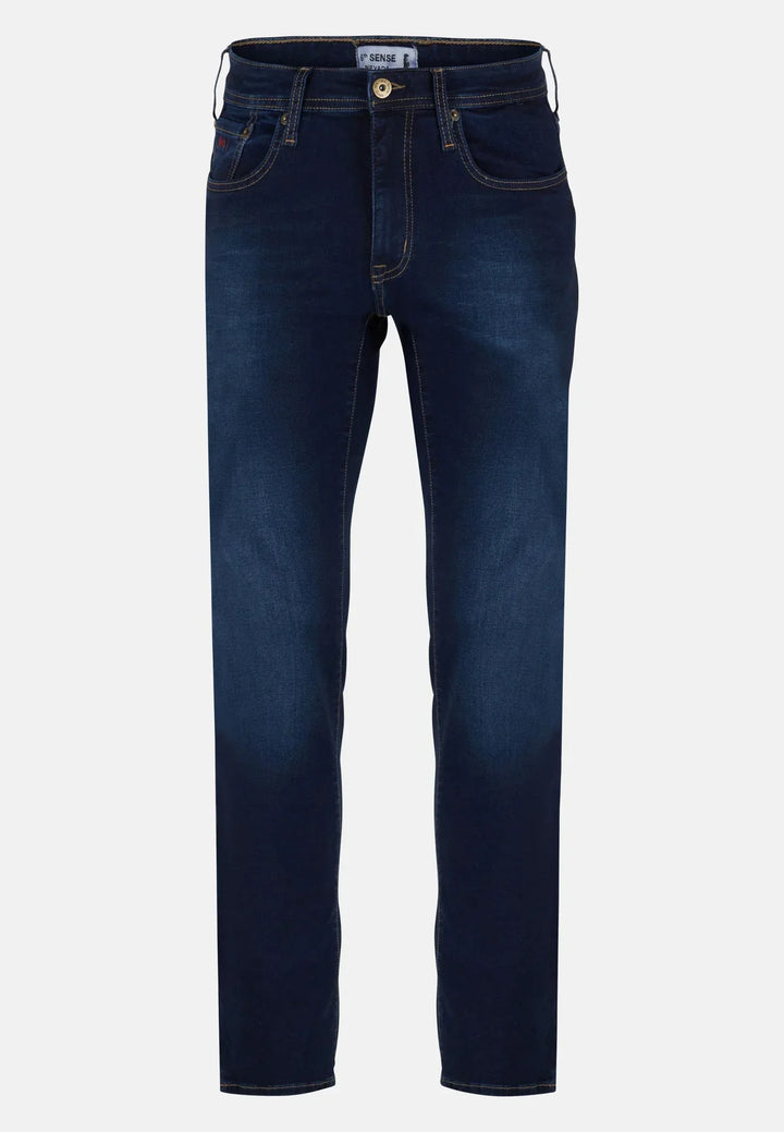6th Sense Nevada Straight Leg Jeans Blue Black image 0